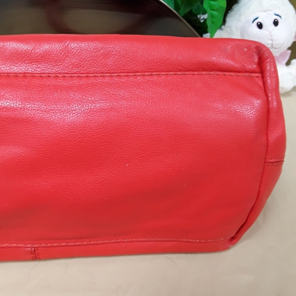 Kate Spade New York purse orange leather hobo/tote - Picture 7 of 7